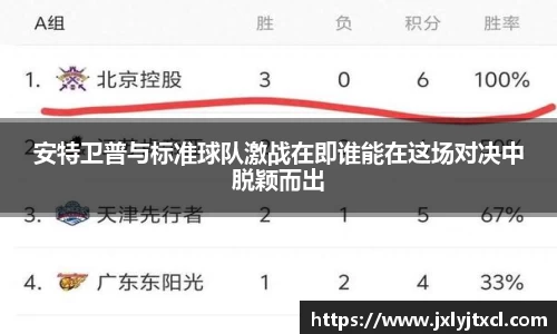 安特卫普与标准球队激战在即谁能在这场对决中脱颖而出